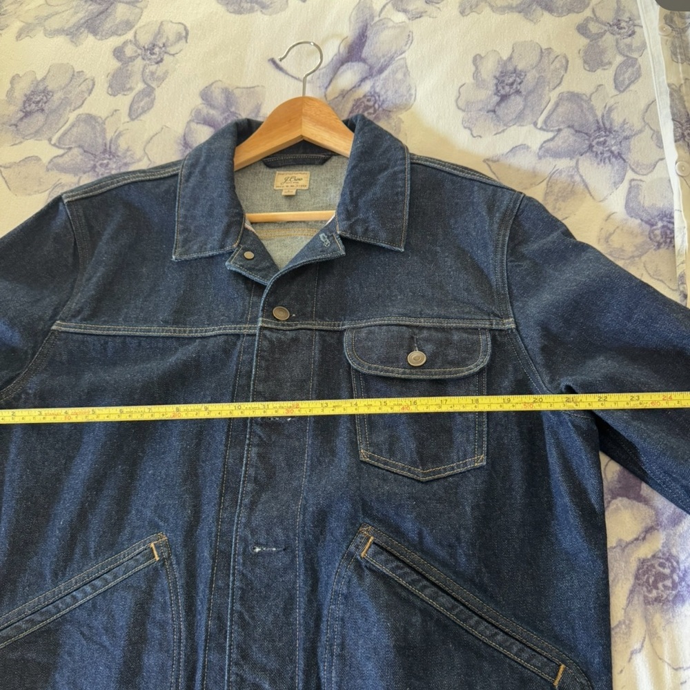 Men's Dark Blue Denim Jacket